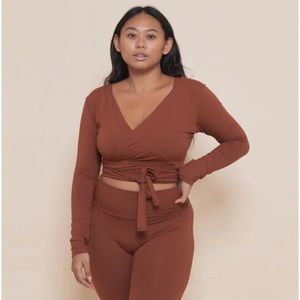 Indigo Luna Agni Wrap Top